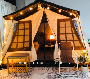 Cozy and Spacious 2 Bedroom, Family Indoor Camping Icity Shah alam-MY